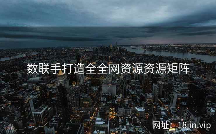 数联手打造全全网资源资源矩阵