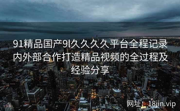 91精品国产9l久久久久平台全程记录内外部合作打造精品视频的全过程及经验分享